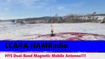 LCARA HAM Radio: HYS Dual-Band Magnetic Mobile Antenna!!!!
