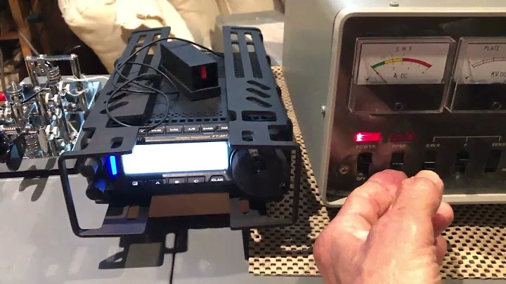 FL-2100B try out on cw.
