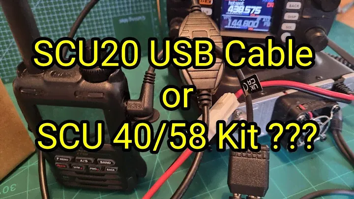 YAESU SCU20 usb Cable or SCU40 Kit - what's the difference ??