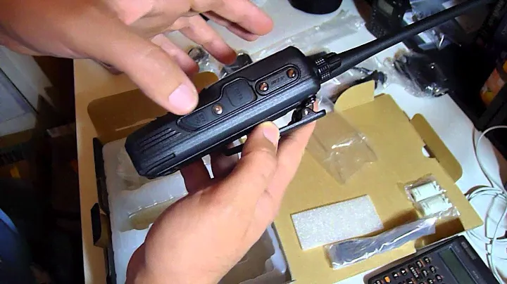 Yaesu FTA-750L GPS Unboxing