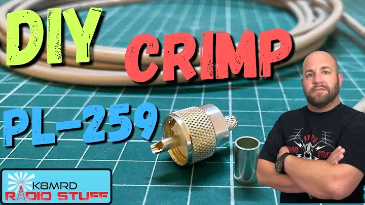 How To Install A Crimp On PL-259 to Coax
