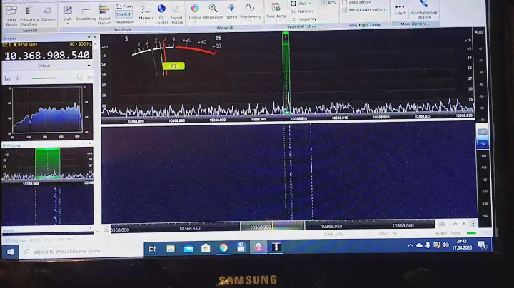 SR6XHC recived with "naked" SHARP BS1K1el200 with TCXO