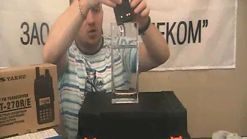 Yaesu FT-270. Погружение в воду