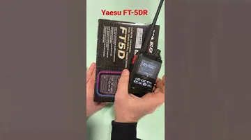 Новинка! Радиостанция Yaesu FT-5DR