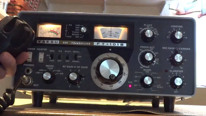 KE7RSP, Yaesu FT 101B selling on eBay. NON-Working; Receives but does NOT Transmit
