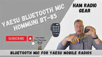 BT-85 Bluetooth Mic for Yaesu Mobile Radios