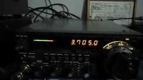 FT 707 YAESU  QSO