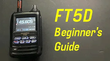 Руководство для начинающих по Yaesu FT5D