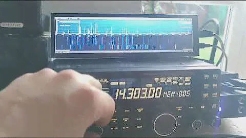 Yaesu FT450D+Panadapter from TSPelectronica IF 67.899Mhz+8"LCD BIGGEST WF IN HF TRX