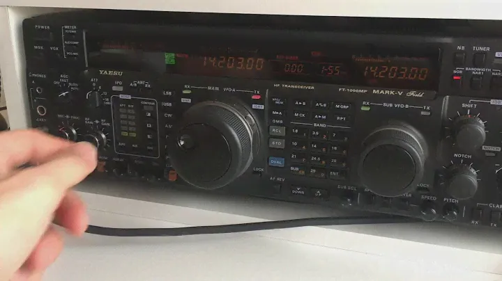 YAESU FT-1000MP MKV Field - NICE AUDIO