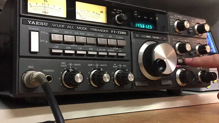 YAESU FT 726R verbindet Realis