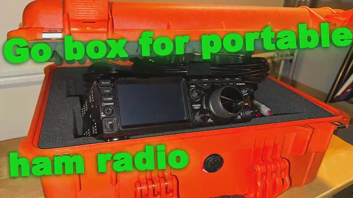 Go box for portable HF with Yaesu FT-710 and JPC-12 antenna