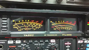 J88CG and VE3NGW HAM RADIO  YAESU FTDX-9000