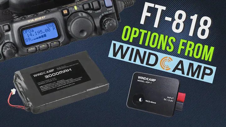They did it again! - The FT-818 Battery and Power Pole adapter