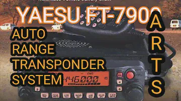 YAESU FT-7900 A.R.T.S DEMONSTRATION & INFO