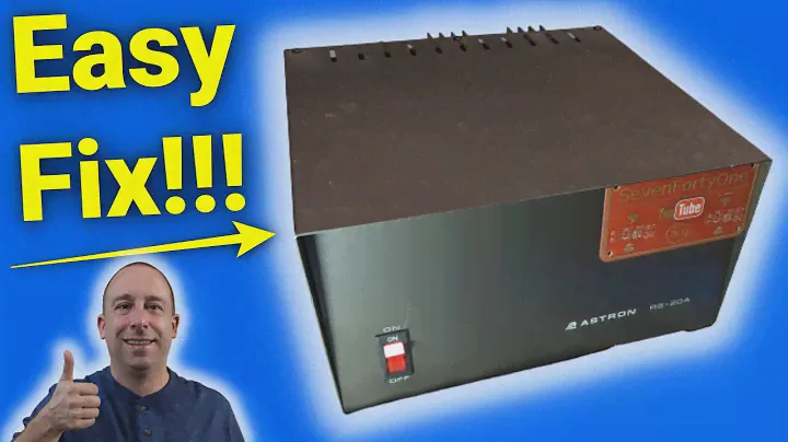 Ham Radio Power Supply Repair - Easier Than You Think!