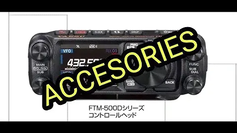 YAESU FTM500 ACCESORIES