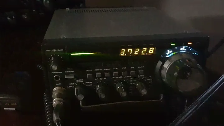Yaesu FT-707 transceiver 80m