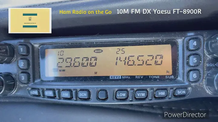 10 Meter FM DX Mobile with the Yaesu FT-8900R #hamradio #yaesu