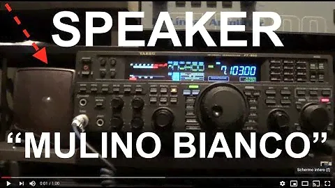 Yaesu SP-2000 ?? No, casse regalo "Mulino Bianco"!! Yaesu FT-950 by IZ8PNU