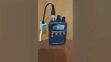 ATIS Automatic terminal information service Genova, scanner yaesu VR 120 antenna passive loop