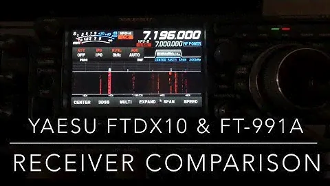 FTdx10 & FT-991A: SSB Receiver Comparison (Video #18 in this series)