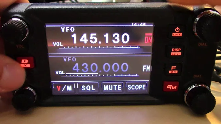 Yaesu FTM-400DR System Fusion C4FM Dual Band VHF/UHF Transceiver