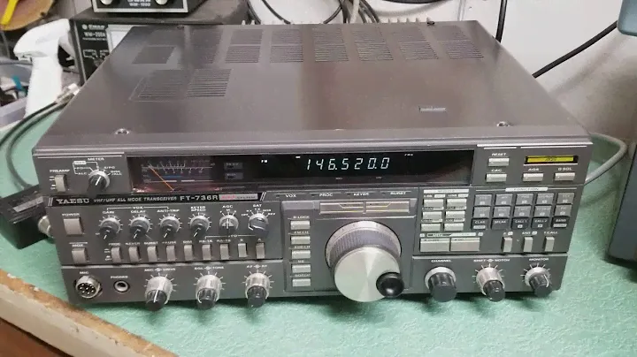 Yaesu FT-736R UHF/VHF All Mode Transceiver