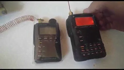 Yaesu VX-7R With Varco Antenna