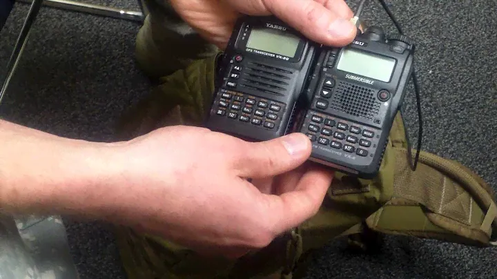 Yaesu VX-8GR против VX-8DR