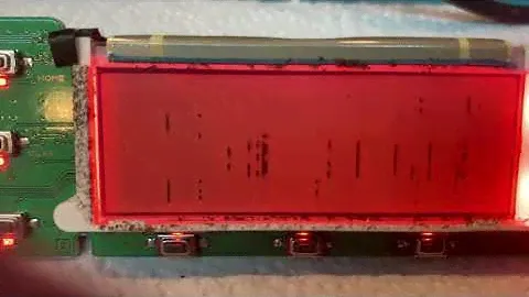 Ремонт Yaesu FT 857 LCD Зебровые полосы и бонусное видео по вскрытию мертвого ЖК от WD8BWW