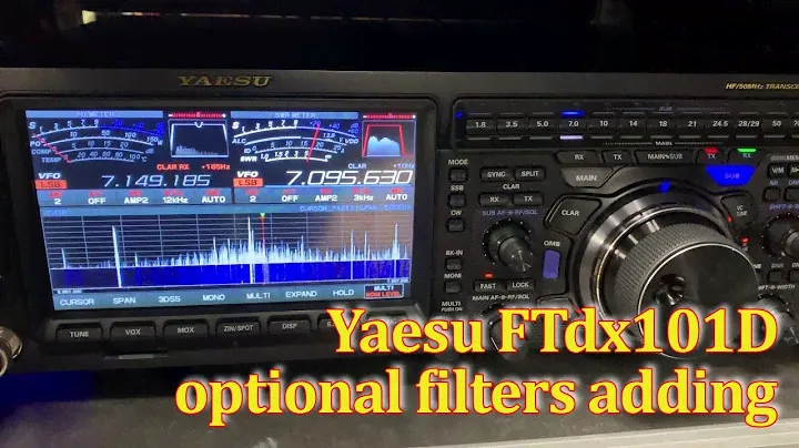 Yaesu FTdx101D - optional filters adding for main receiver