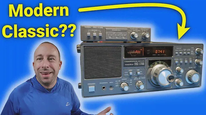 Vintage Shortwave Radio: Yaesu FRG 7700 General Coverage Receiver