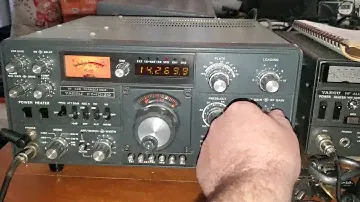 YAESU FT101ZD MK3 THE BEST AND LAST REAL 101 RADIO.