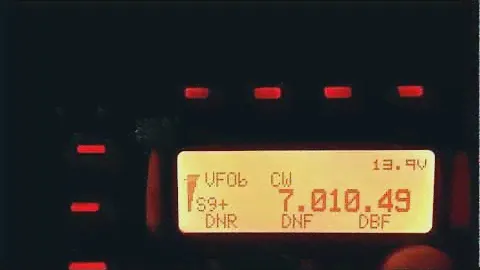 DSP demonstration on the Yaesu FT-857D transceiver.