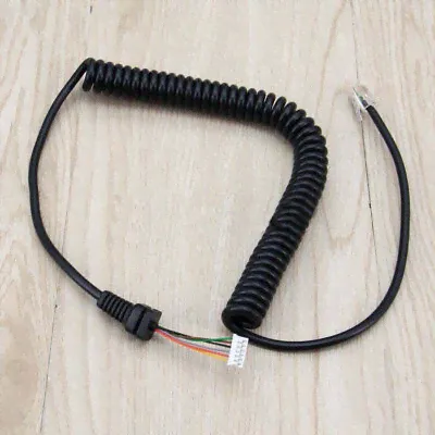 DTMF Mic Microphone cable cord for Yaesu FT 100D MH 36B6JS FT 90R FT 2600M radio-0