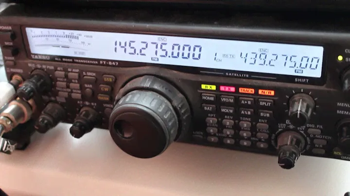 EchoLink RC3C - DMR UN7BBJ QSO & crossband FT-847