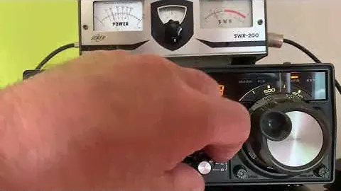 YAESU FT-707 RX DEMO