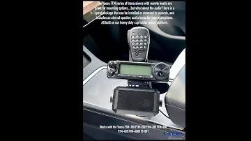 Yaesu FTM-300 FTM-400 FT-891 Mount With External Speaker Included