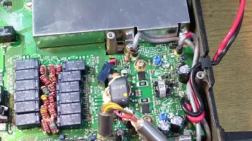 ICOM IC-703 нет выходной мощности (repair)