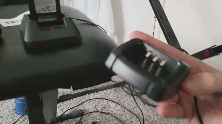 Yaesu SBR-25LI battery charging in Baofeng charger