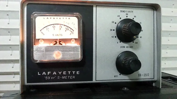 Yaesu FT-897 with external s meter