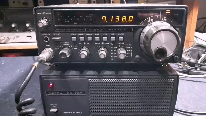 #263   Yaesu  FT 707 Y FP707