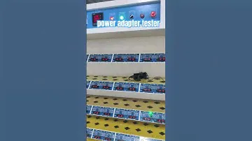 power adapter aging cabinet power charge adapter test machine #challenge #chargers