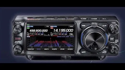 Yaesu;s answer to the IC 705? The FTX-1F. #yaesu #hamradio #ftx-1f