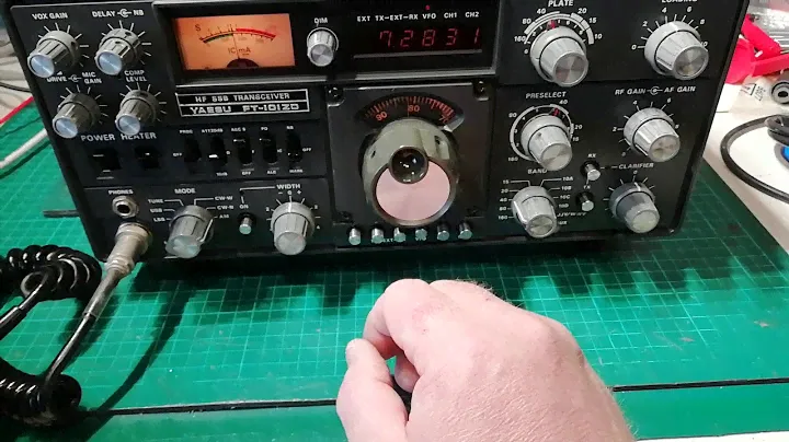Yaesu FT-101ZD receiver test