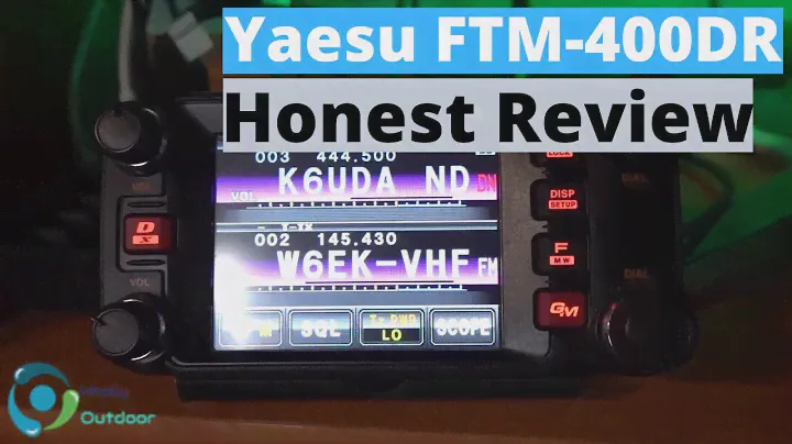 The Best Premium Cross Band Repeater Radio! Yaesu FTM-400DR XDR Review!