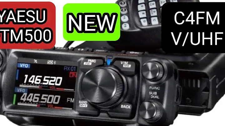 NEW YAESU FTM500 - MICROPHONE IN HEAD UNIT