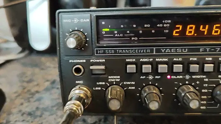 10 meters on the Yaesu ft-707