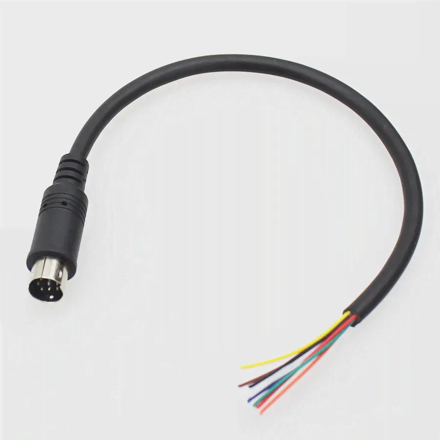 🛍 Кабель перерыва Yaesu CT-62 CAT кабель 8 Pin Mini Din последовательный адаптер для Yaesu band data cat линейный тюнер FT-897 FT-897D-2